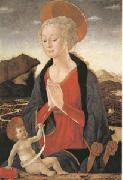 Alessio Baldovinetti The Virgin and Child (mk05) oil painting artist